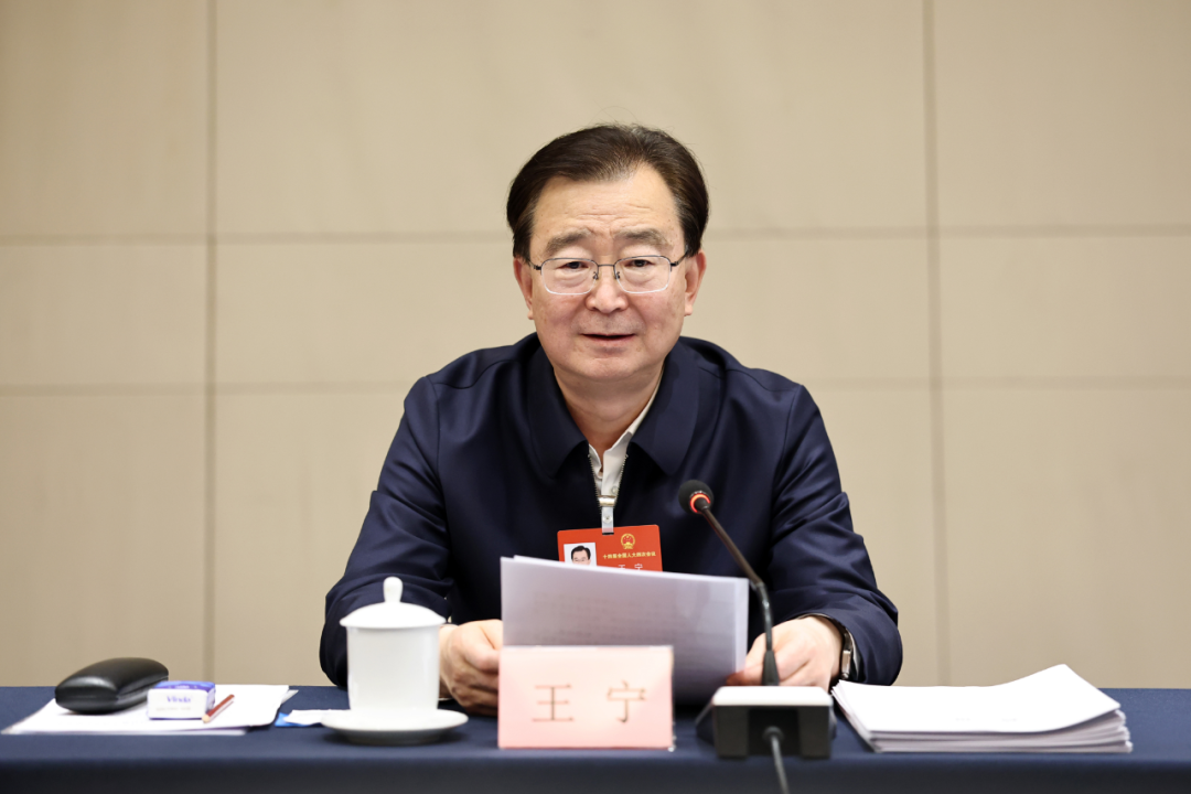 云南省代表团审议全国人大常委会工作报告 王宁王予波等参加2.png